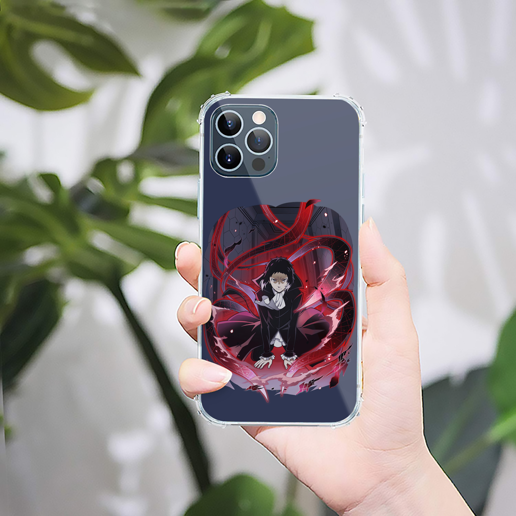 （画像用） 文豪ストレイドッグス Bungo Stray Dogs 【iPhone 12シリーズ対応】透明スマホケース（クリアソフトケース）